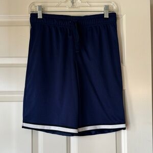 OshKosh B'gosh Navy Athletic Mesh Shorts with White Trim
